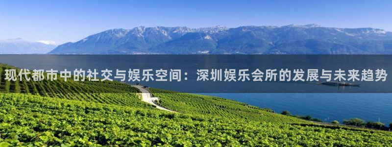 超凡国际pg电子游戏官网：现代都市中的社交与娱乐空间：深圳娱乐会所的发展与未来趋势