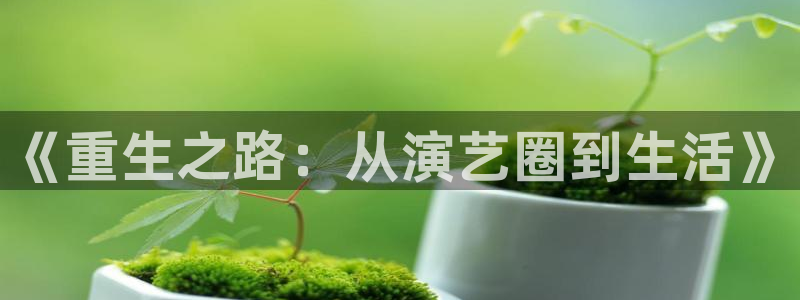 超凡国际：《重生之路：从演艺圈到生活》